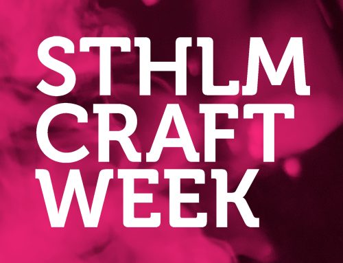 PRESSMEDDELANDE: Sthlm Craft Week, 4–8/10 2023